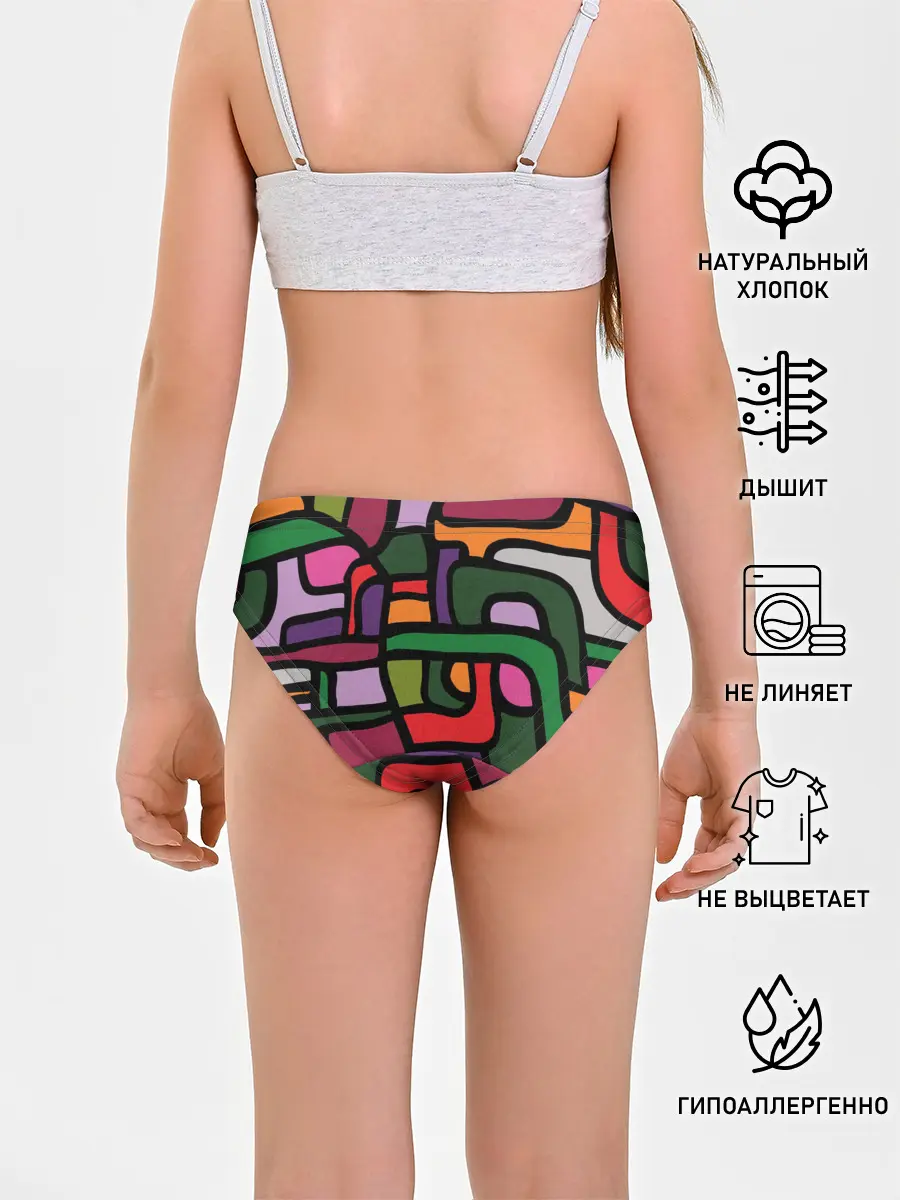 Трусы для девочек / Ретро