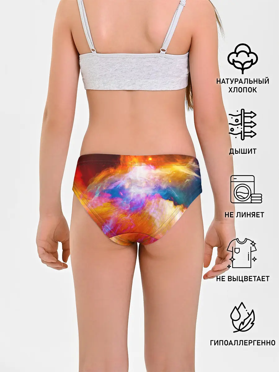 Трусы для девочек / Space