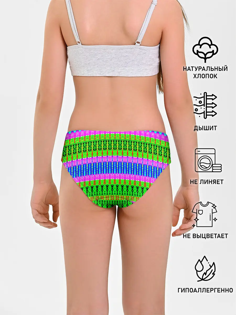 Трусы для девочек / ornament indian