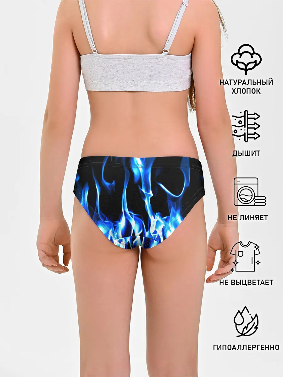 Трусы для девочек / Огонь