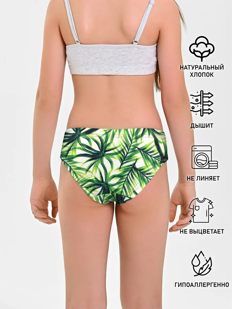 Трусы для девочек / Тропики