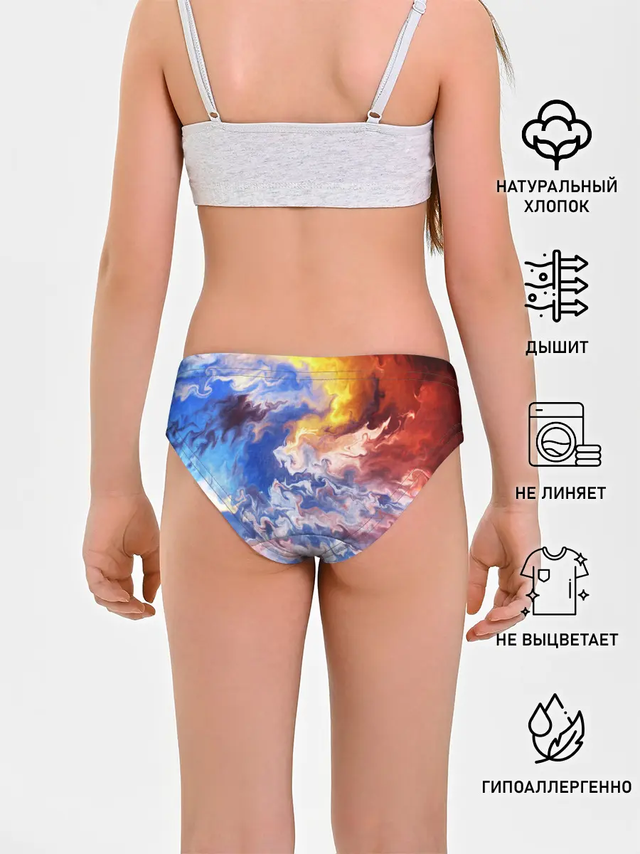 Трусы для девочек / Краски