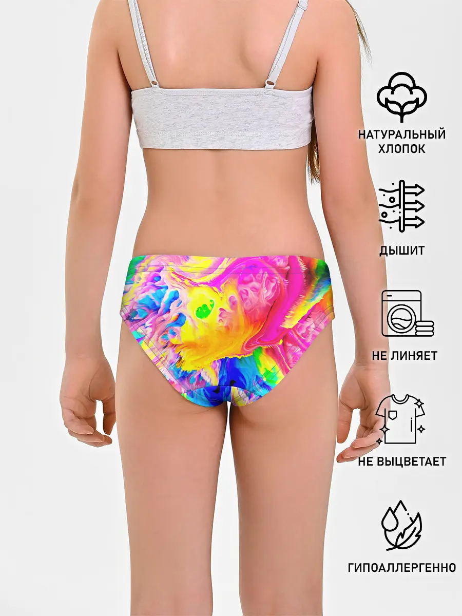 Трусы для девочек / КРАСКИ