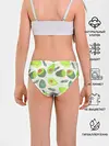 Трусы для девочек / Авокадо - фруктовый паттерн