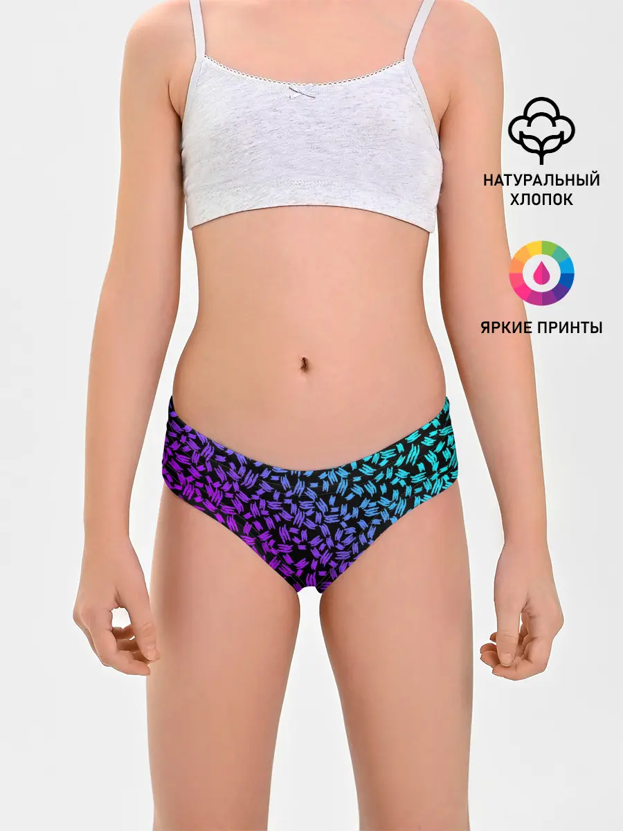 Трусы для девочек / PATTERN MONSTER ENERGY