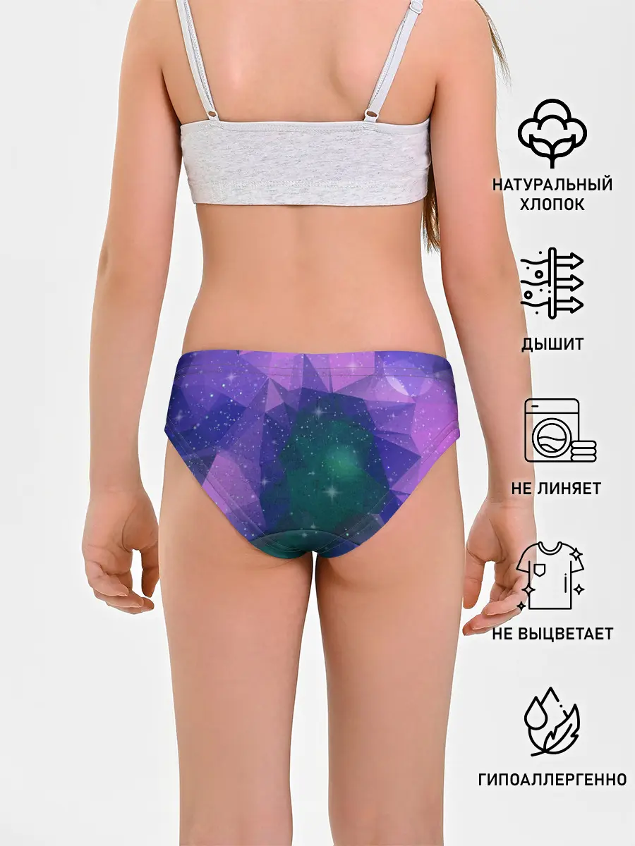 Трусы для девочек / SPACE