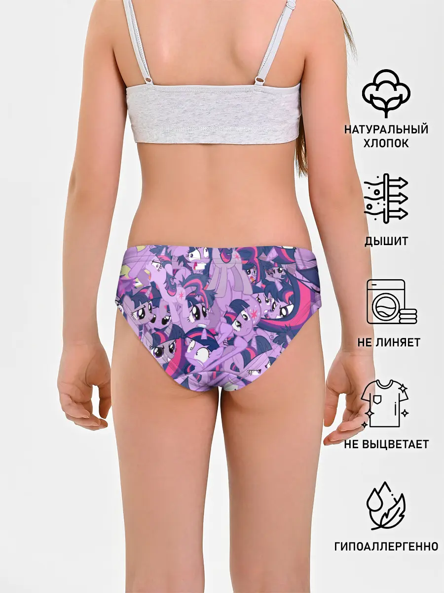 Трусы для девочек / PATTERN PONY