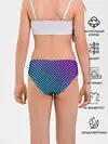 Трусы для девочек / Checkerboard gradient