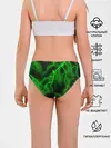 Трусы для девочек / МОЛНИЯ GREEN NEON
