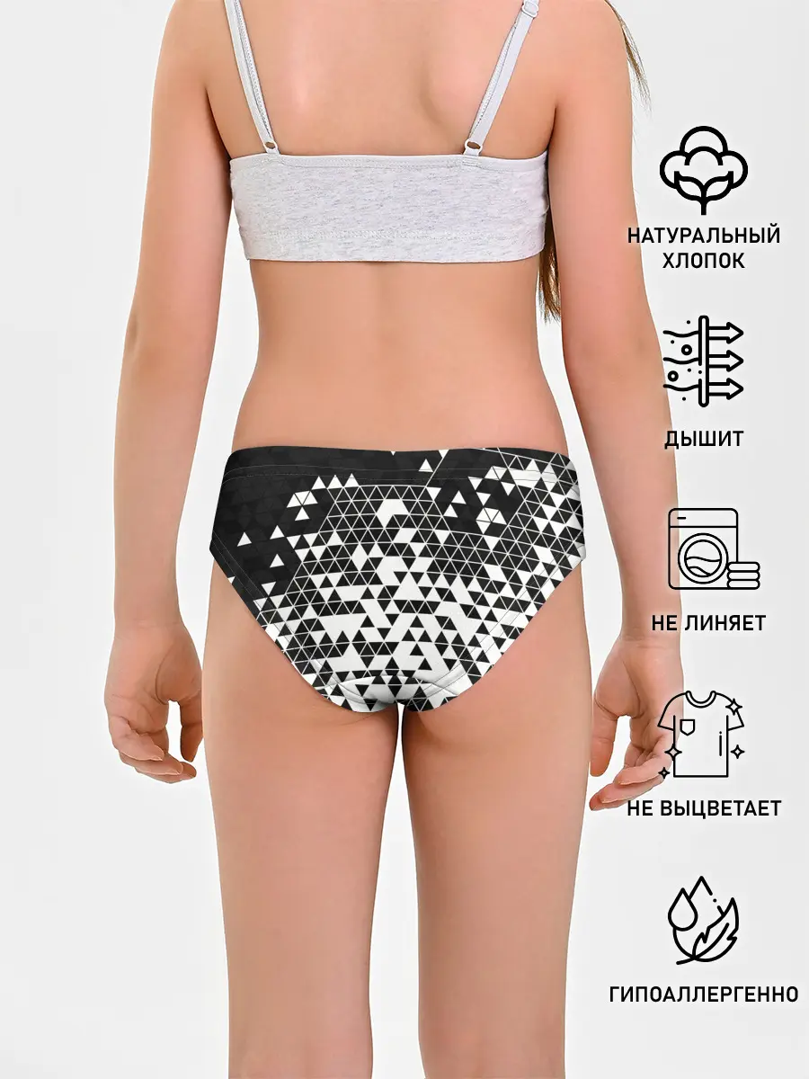 Трусы для девочек / Векторные фигуры