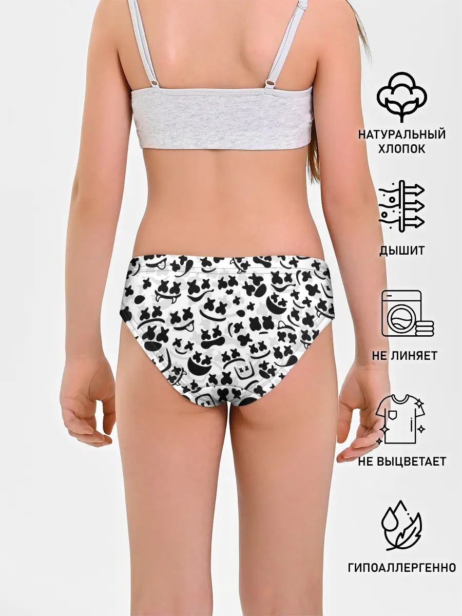 Трусы для девочек / MARSHMELLO FACE