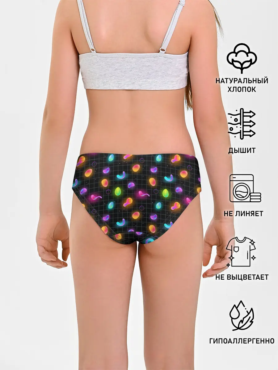 Трусы для девочек / Ночные фонарики-светлячки