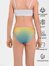 Трусы для девочек / Мягкий летний градиент
