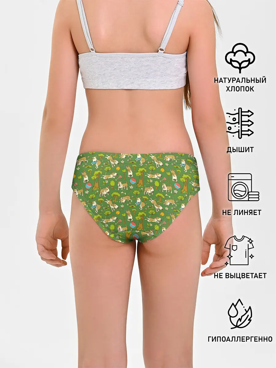 Трусы для девочек / Забавные собаки