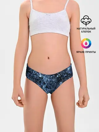 Трусы для девочек / абстракция жидкость