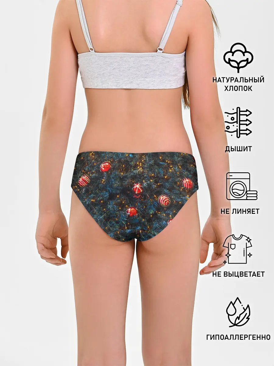 Трусы для девочек / Новый Год