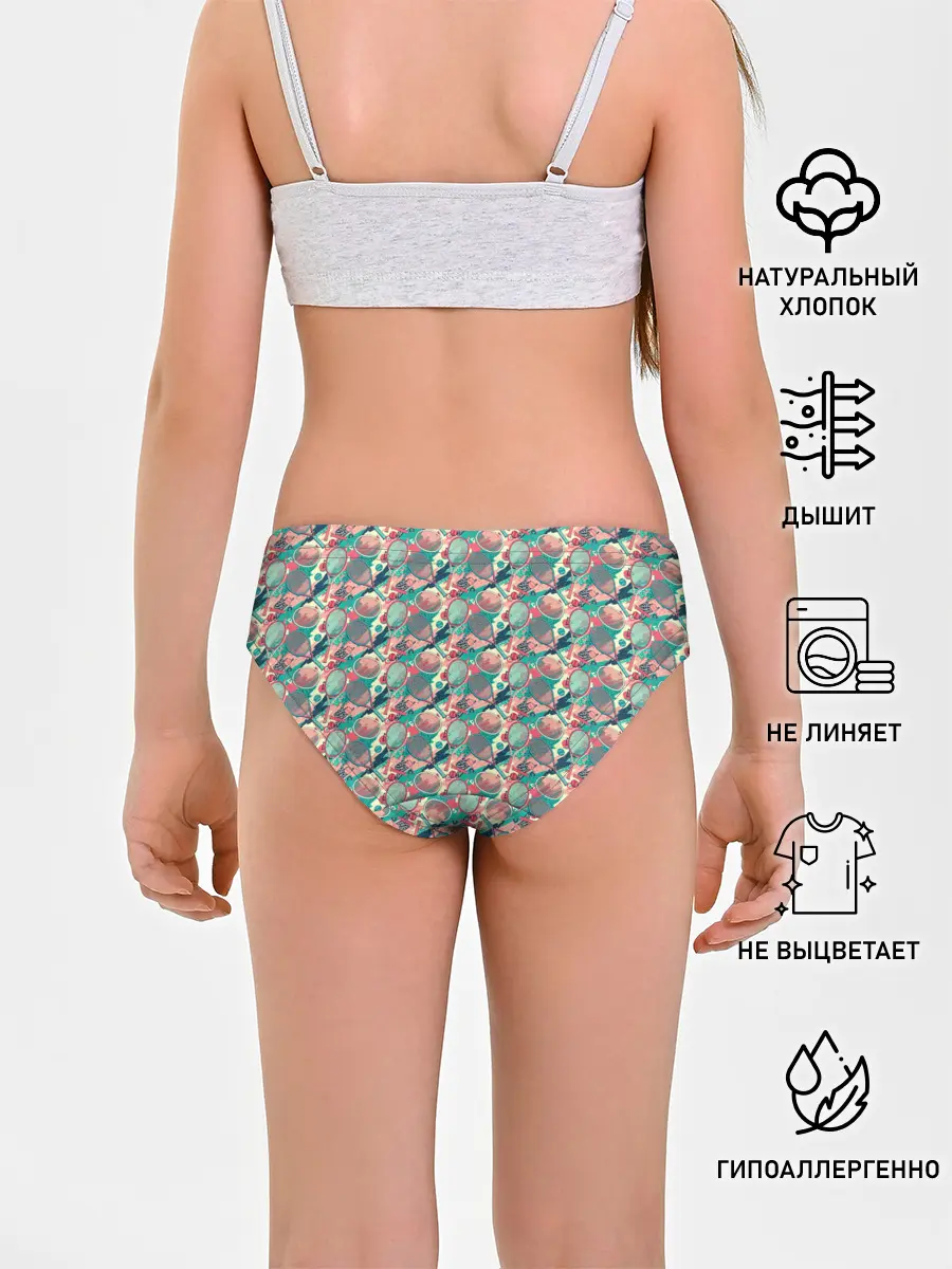 Трусы для девочек / Теннисные Ракетки