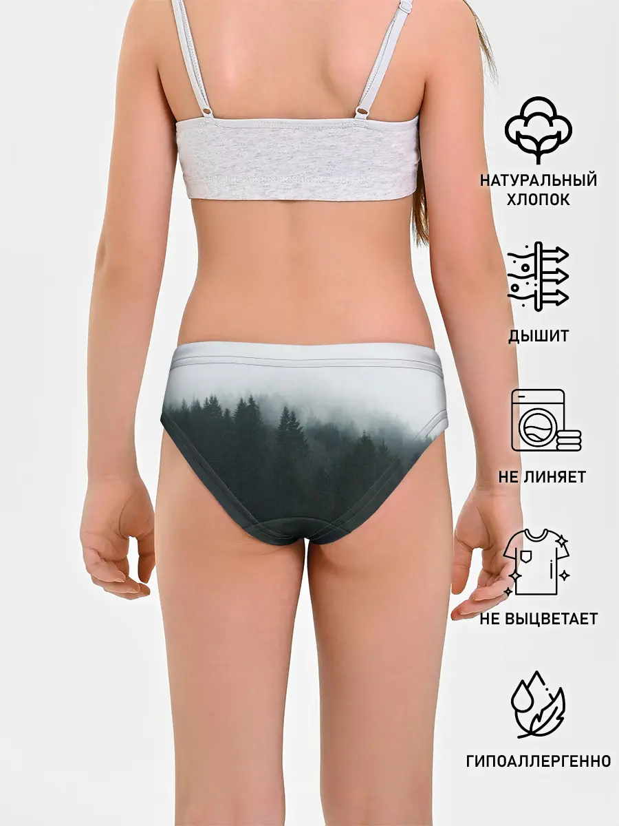 Трусы для девочек / Лес