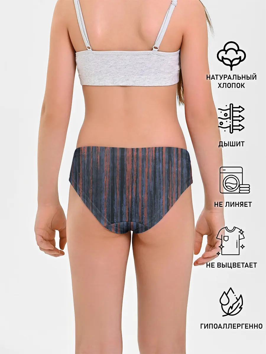 Трусы для девочек / Абстрактный узор