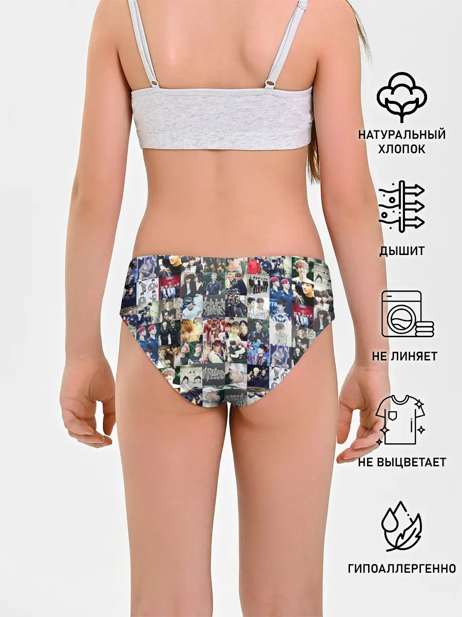 Трусы для девочек / BTS Collage