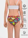 Трусы для девочек / Стиль pop-art
