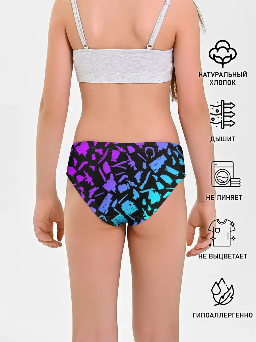 Трусы для девочек / PATTERN THE LAST OF US