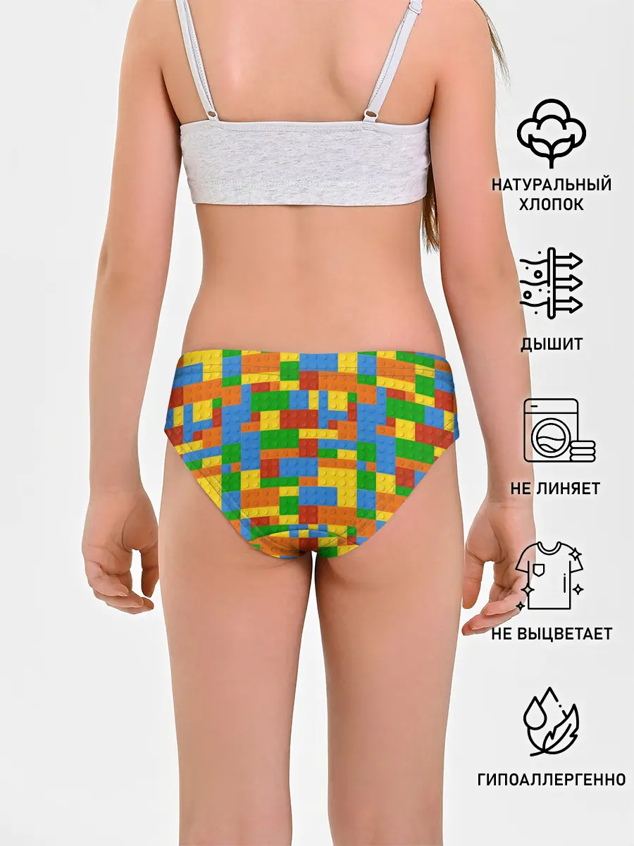 Трусы для девочек / Конструктор