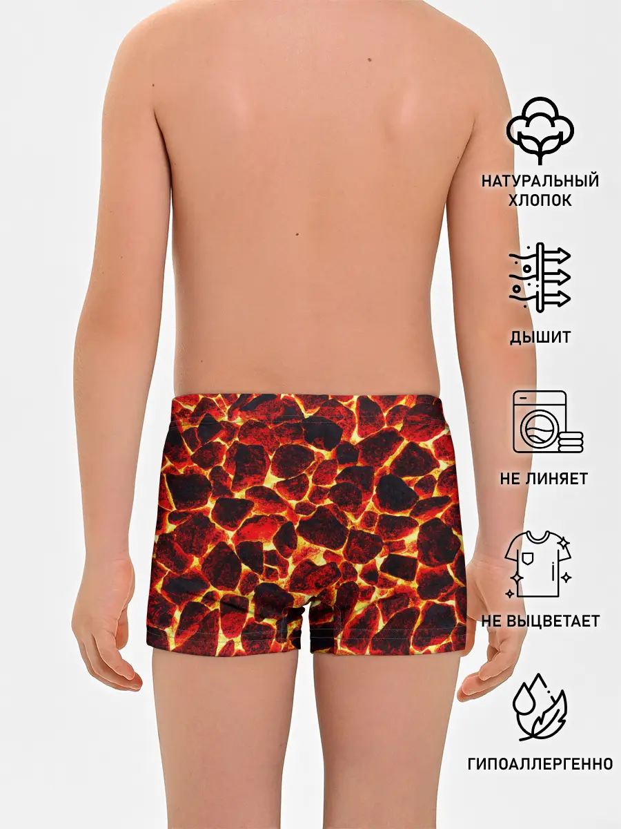 Трусы для мальчиков / КАМНИ В МАГМЕ | ROCKS IN MAGMA