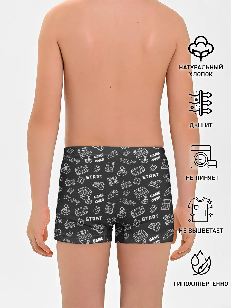 Трусы для мальчиков / video game
