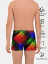 Трусы для мальчиков / Яркий геометрический узор