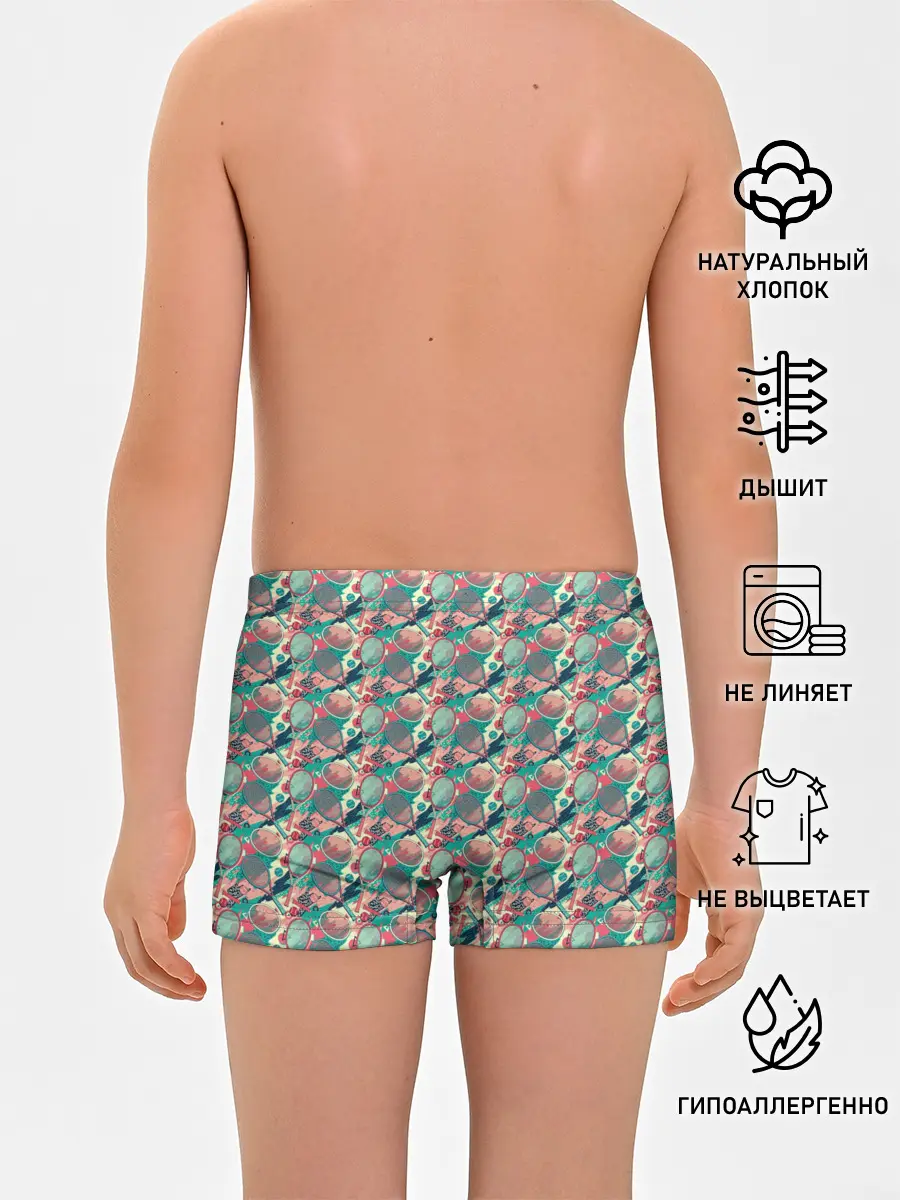 Трусы для мальчиков / Теннисные Ракетки