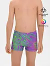 Трусы для мальчиков / Неоновый абстрактный узор