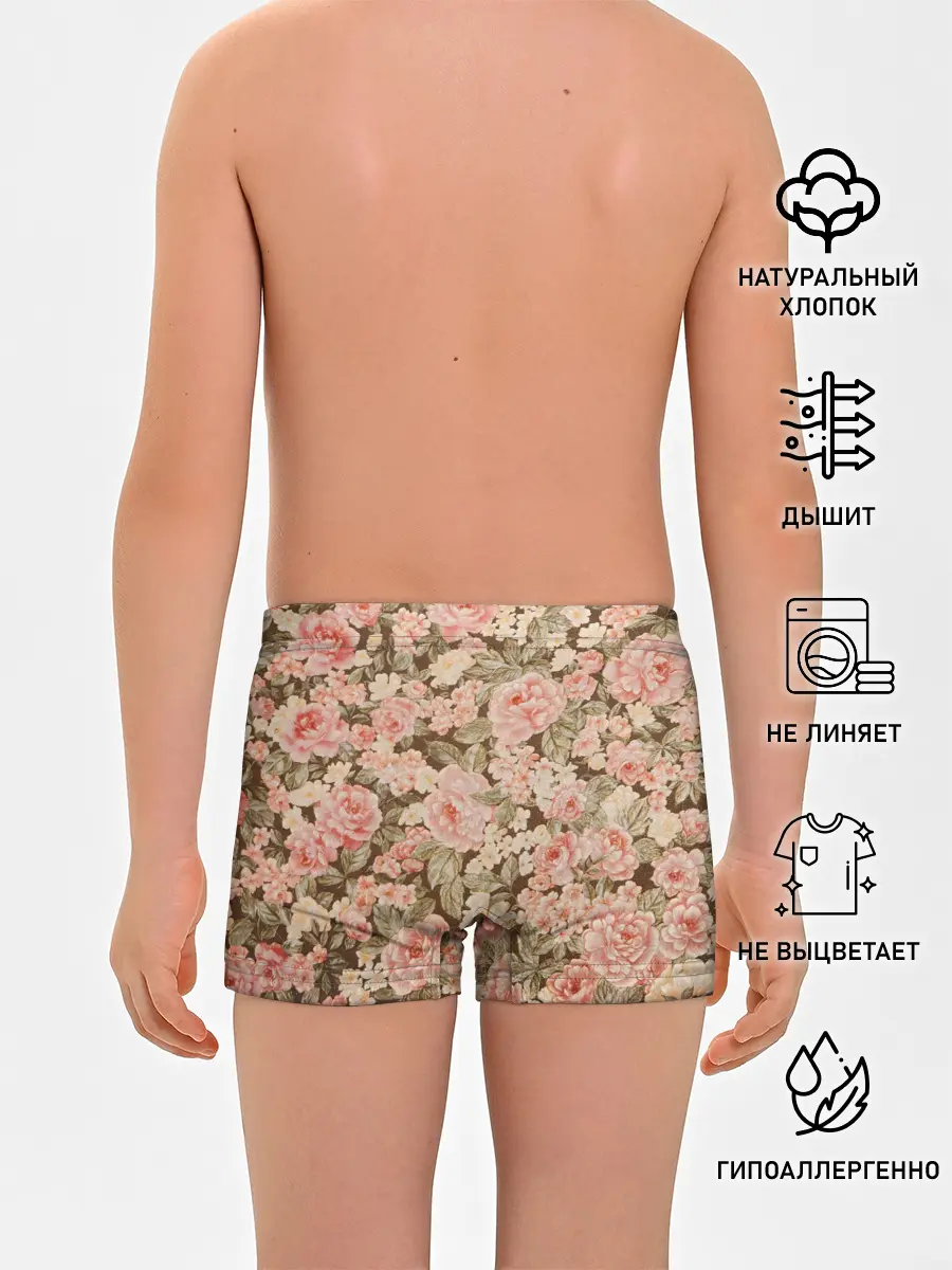 Трусы для мальчиков / Розовая поляна