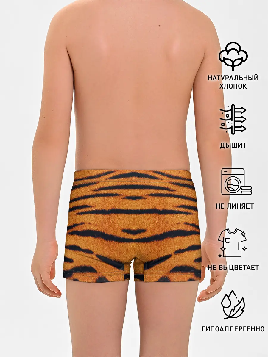 Трусы для мальчиков / Тигровый Раскрас