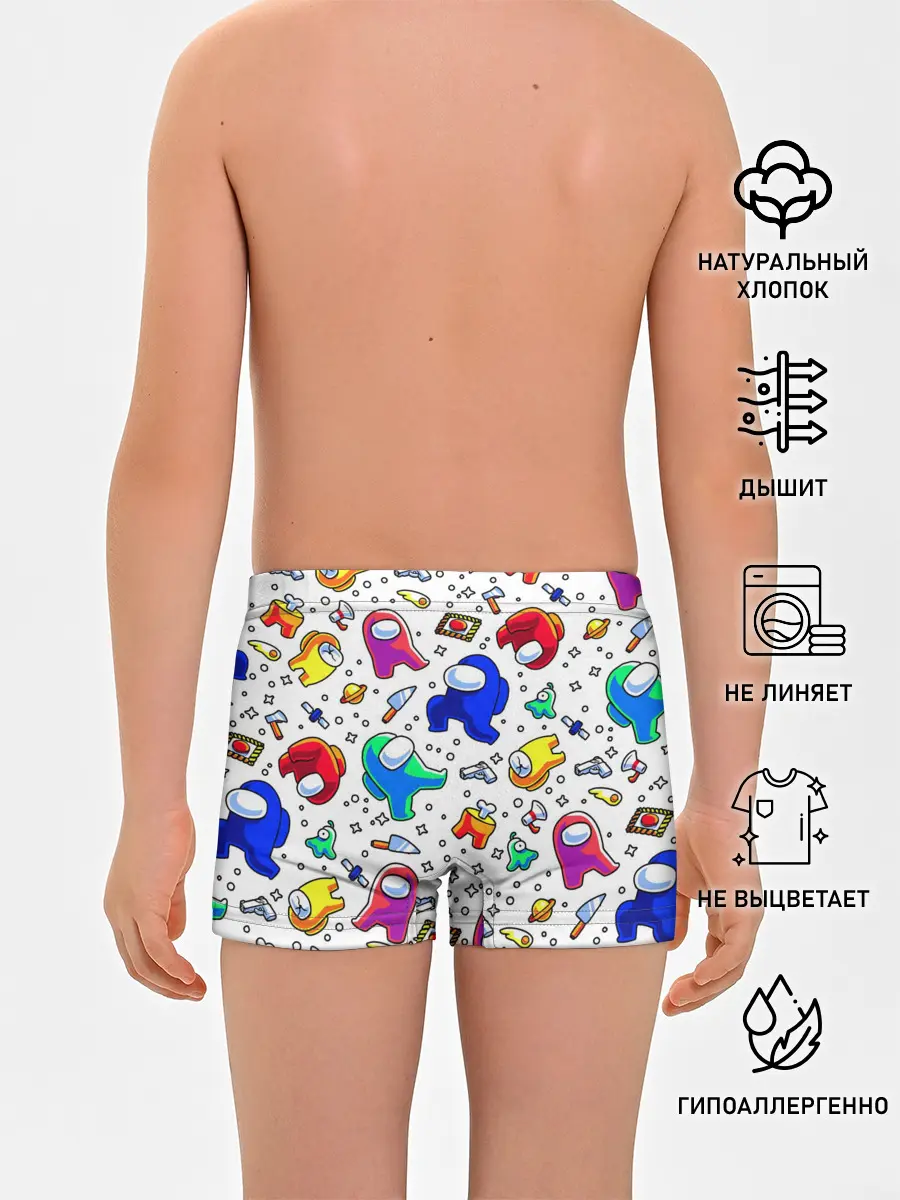 Трусы для мальчиков / AMONG US