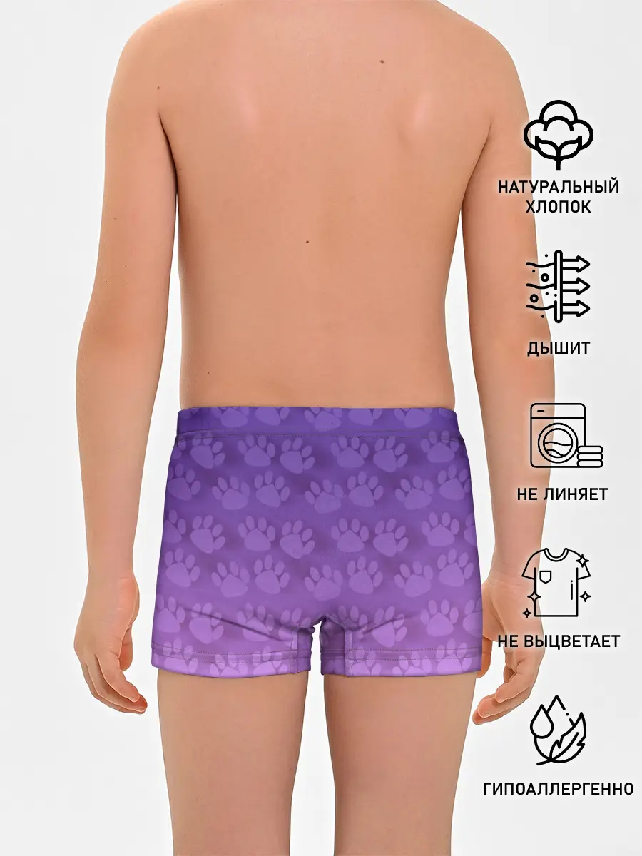 Трусы для мальчиков / Кошачьи Следы