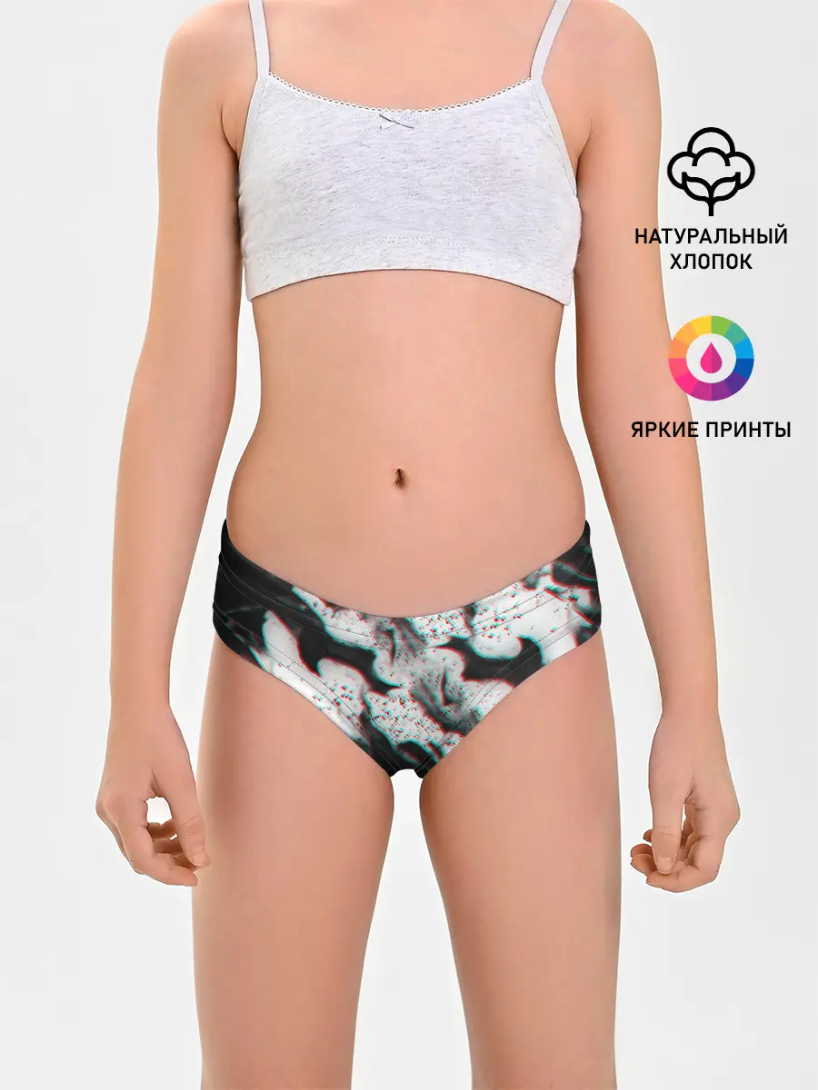 Трусы для девочек / ОГОНЬ ГЛИТЧ