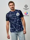 Мужская базовая футболка / MAN CITY, разминочная 20/21
