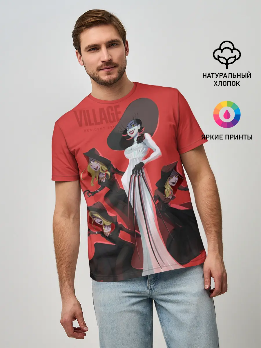 Мужская базовая футболка / VILLAGE resident evil