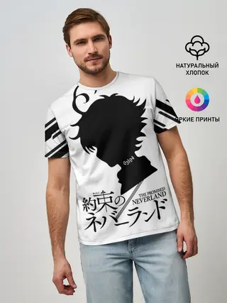 Мужская базовая футболка / Обещанный Неверленд - Эмма