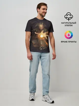 Мужская базовая футболка / Ведьмак