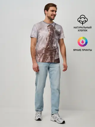 Мужская базовая футболка / Tomb Raider