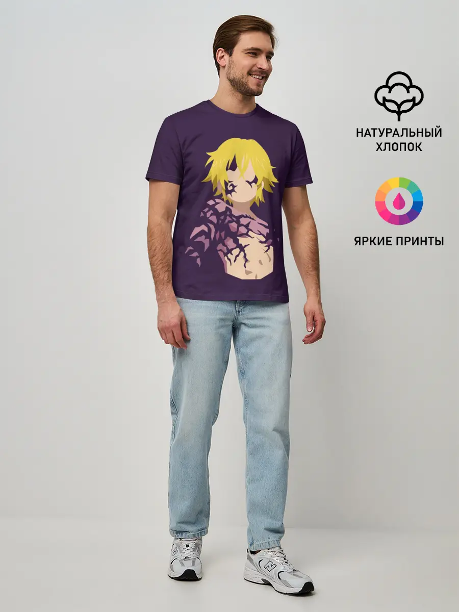 Мужская базовая футболка / Мелиодас