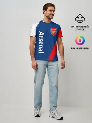 Мужская базовая футболка / ARSENAL / Арсенал