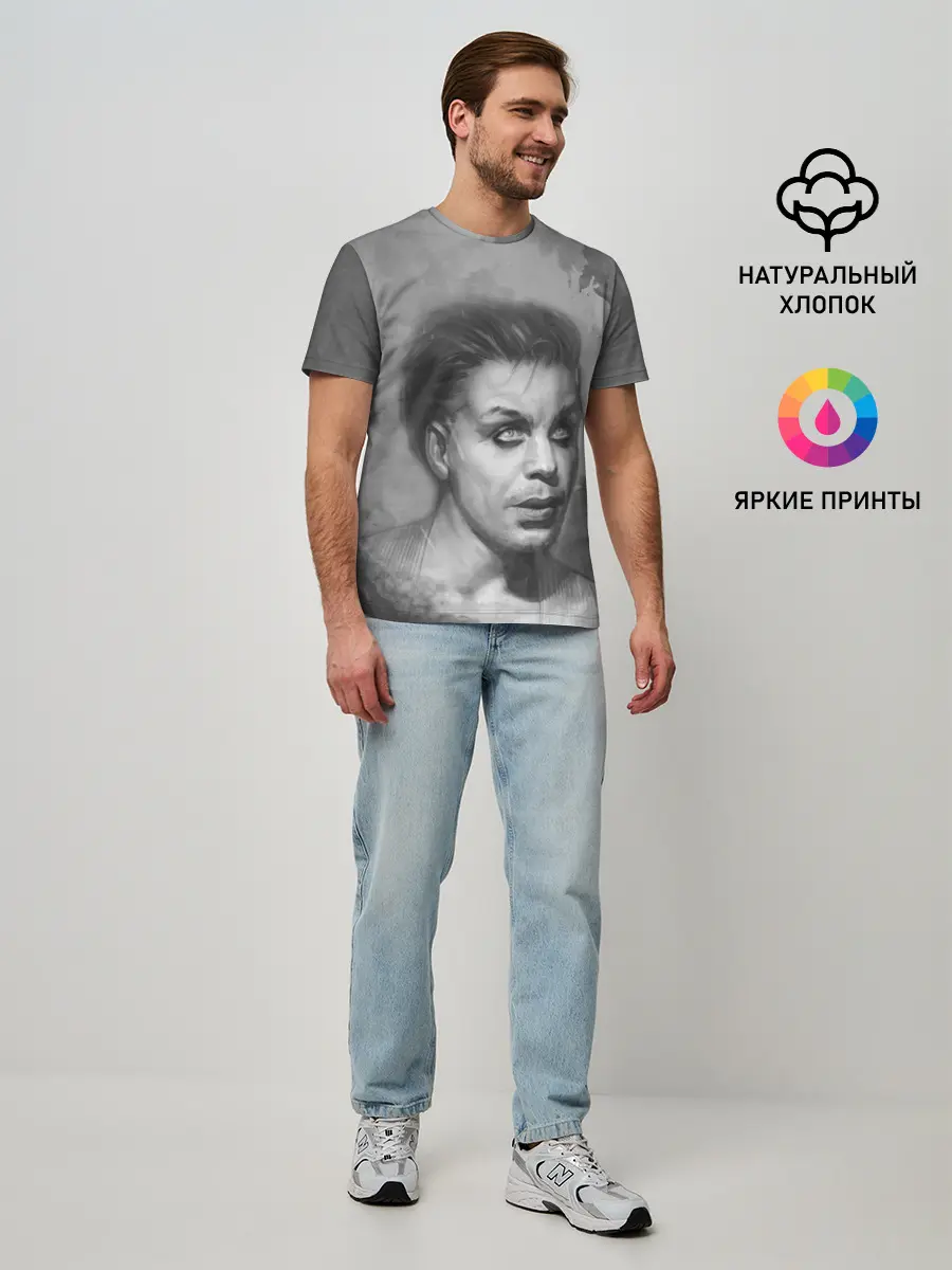 Мужская базовая футболка / Тилль Линдеманн | РАМШТАЙН