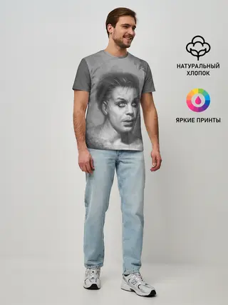 Мужская базовая футболка / Тилль Линдеманн | РАМШТАЙН