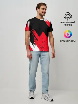 Мужская базовая футболка / ТЕКСТУРА.