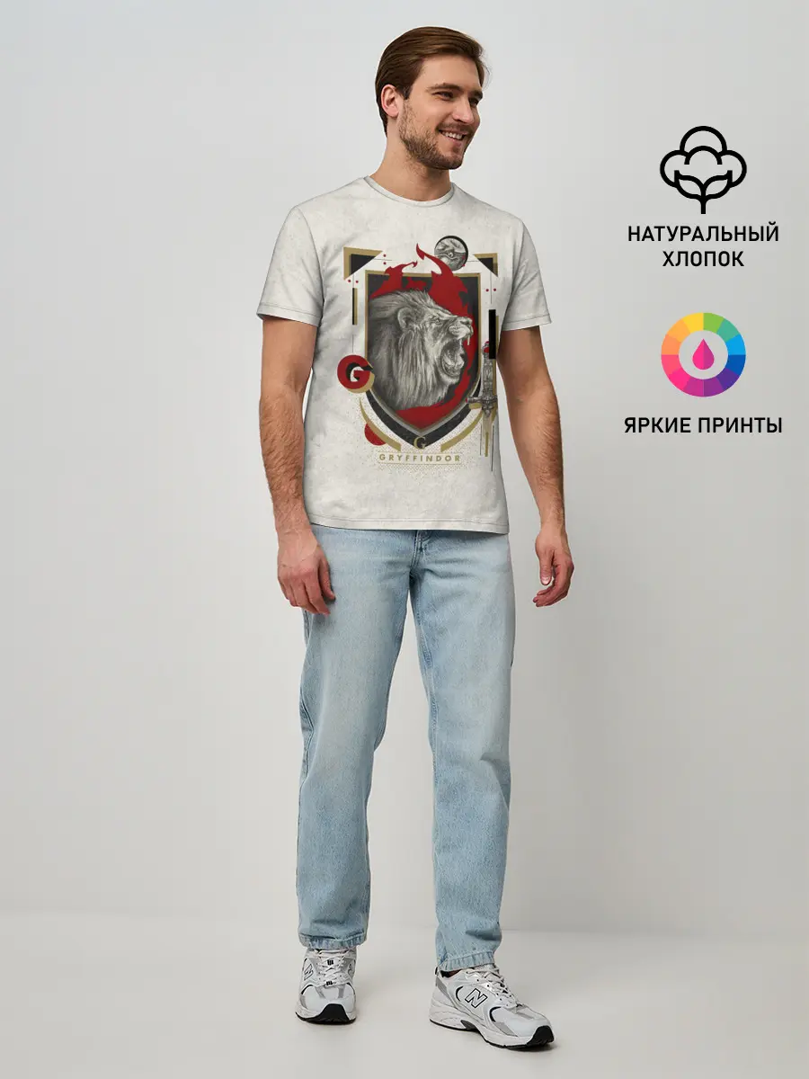 Мужская базовая футболка / Гарри Поттер