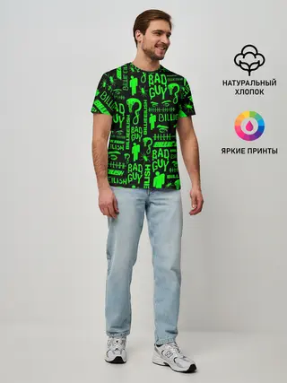 Мужская базовая футболка / BILLIE EILISH