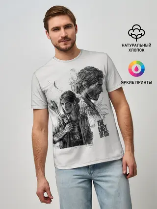 Мужская базовая футболка / The Last of Us